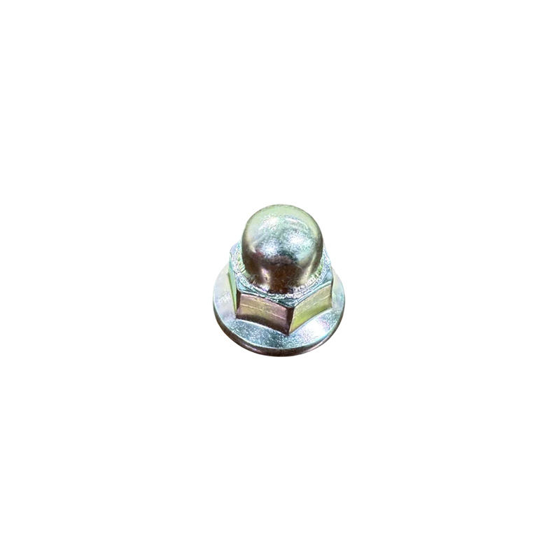 Flanged Acorn Nut with No Serrations