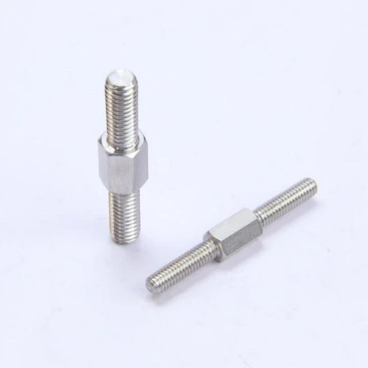 Hexagon Head Bolt With Holes On Head With Double End