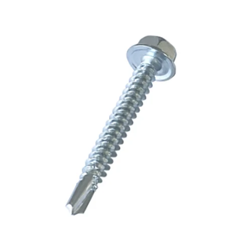 Hexagon Head Drilling Screws With Tapping Screw Thread With Collar