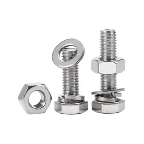 Hexagon Head Tapping Screw And Plain Washer Assemblies