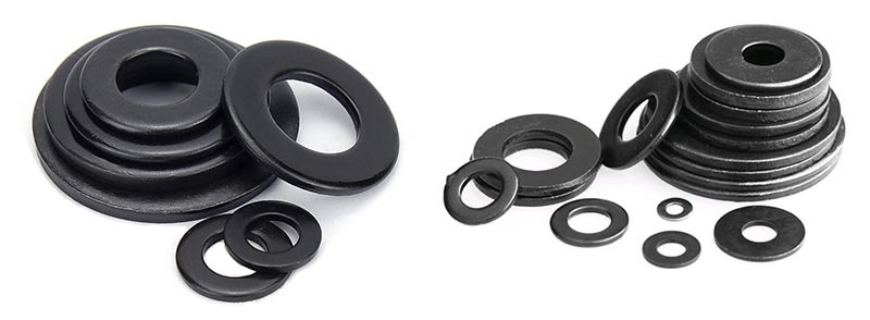 Black color flat washer Black color flat washer
