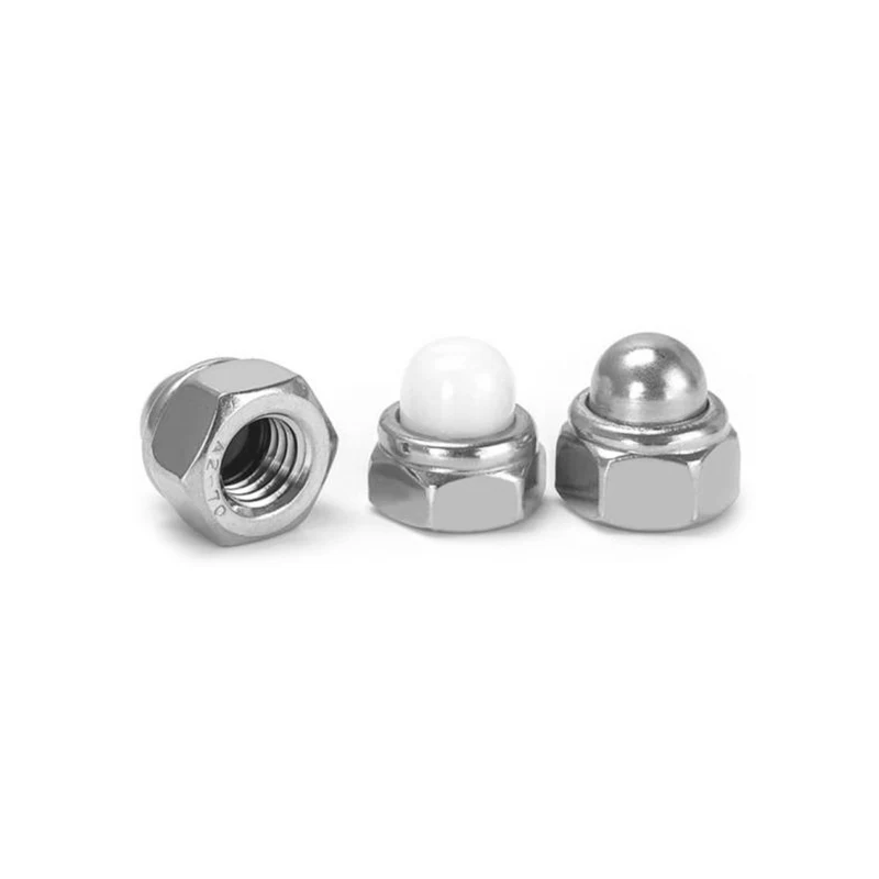 Non-Metal Insert Hexagon Lock Cap Nut Welded Type