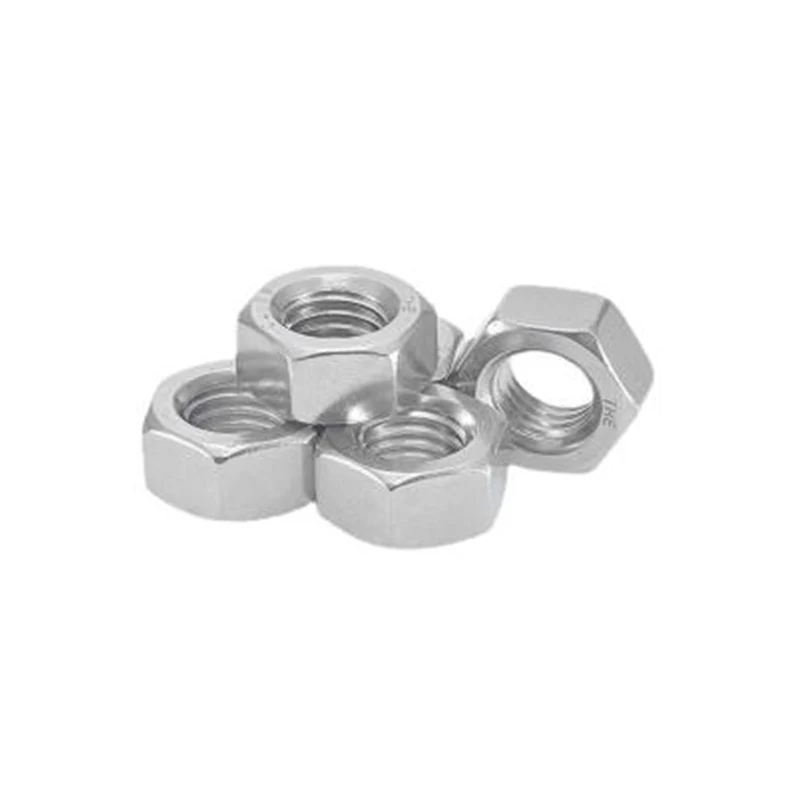 Single Chamfered Hexagon Nut And Style 1